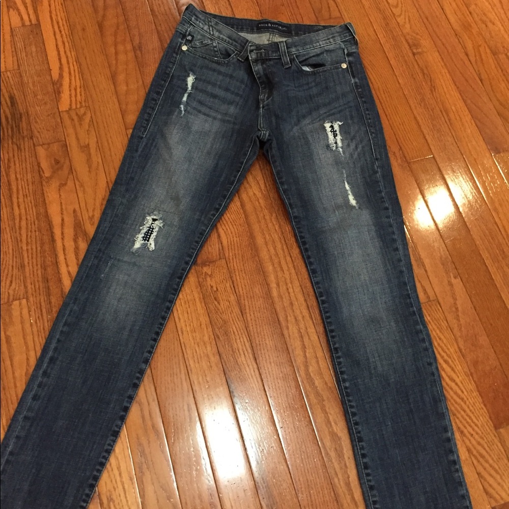 Rock & Republic Distressed Jeans